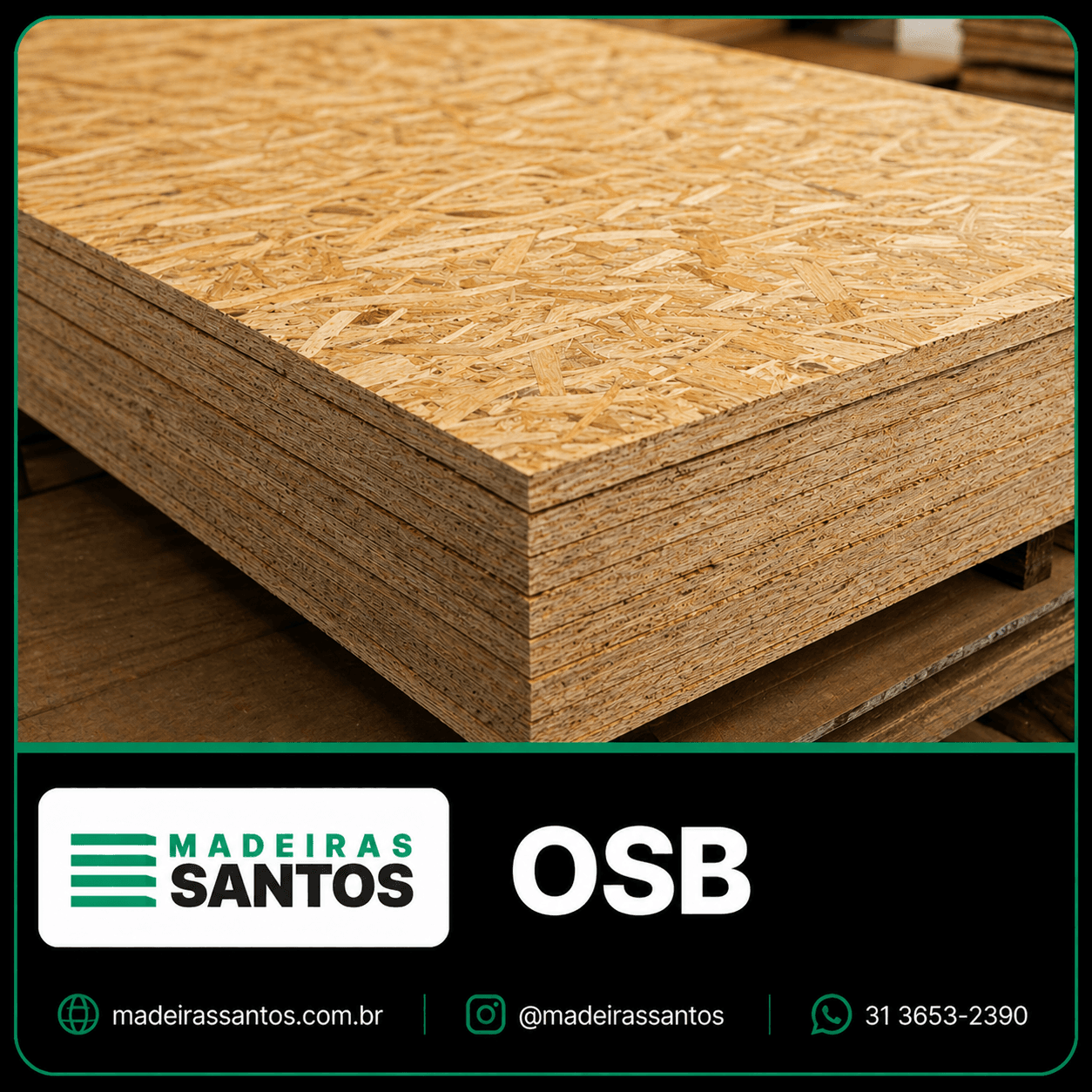 Chapa OSB para obra, fechamento, tapume e construção seca